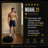 Verified reader testimonial — improved focus and mental clarity after the men's health protocol