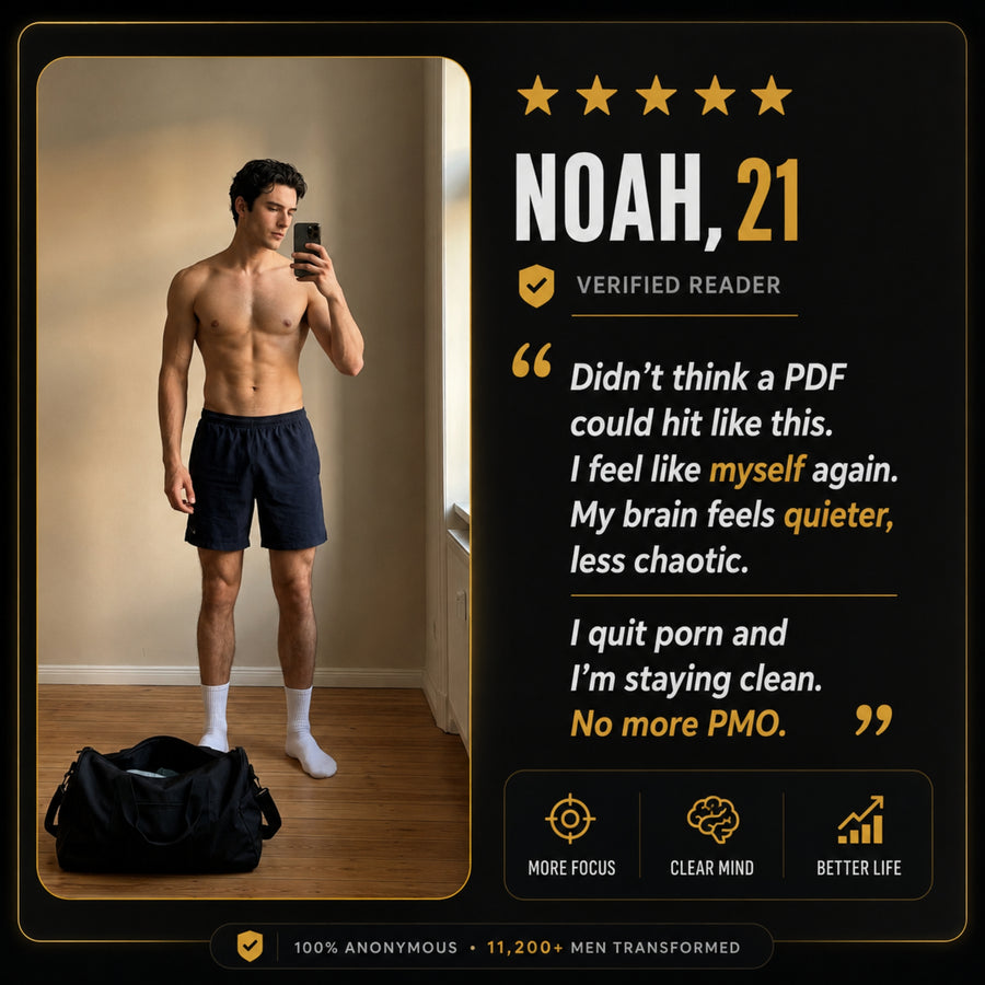 Verified reader testimonial — improved focus and mental clarity after the men's health protocol